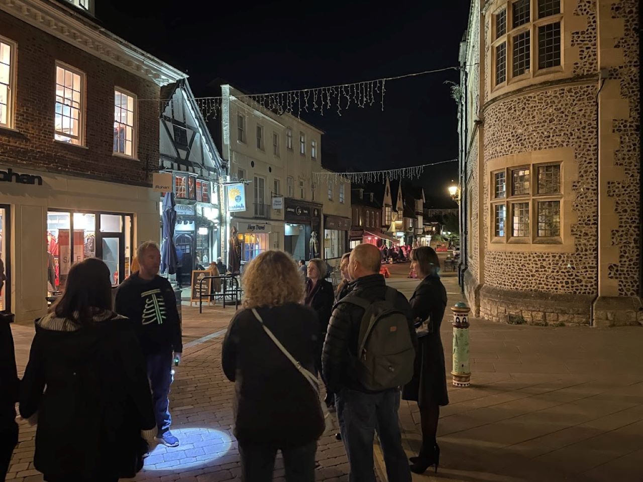 Alfred the Great Ghost Trail Tour Group